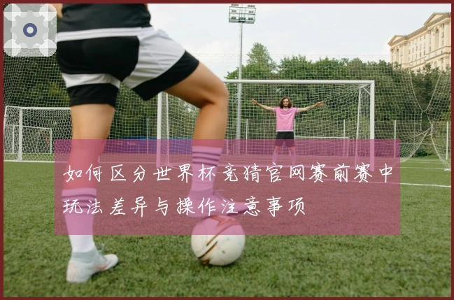 如何区分世界杯竞猜官网赛前赛中玩法差异与操作注意事项
