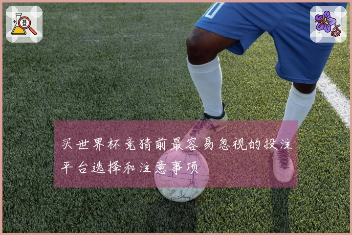 买世界杯竞猜前最容易忽视的投注平台选择和注意事项