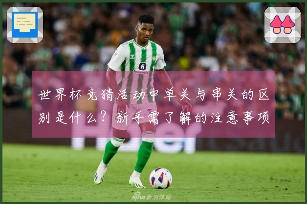 世界杯竞猜活动中单关与串关的区别是什么？新手需了解的注意事项